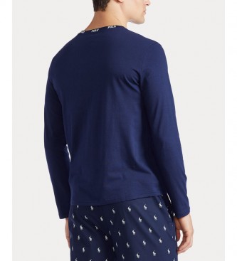 Ralph Lauren T-shirt pigiama da notte blu navy