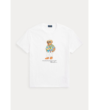 Polo Ralph Lauren Camiseta Polo Bear Classic Fit blanco
