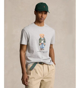 Polo Ralph Lauren Koszulka polo Bear Classic Fit w kolorze szarym