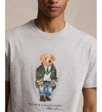 Polo Ralph Lauren Koszulka polo Bear Classic Fit w kolorze szarym
