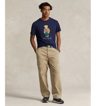 Ralph Lauren Camiseta Polo Bear Classic Fit marino