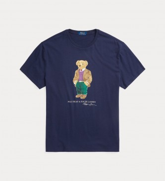Ralph Lauren Bear Classic Fit Polo T-shirt navy