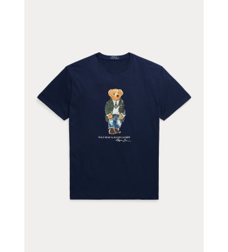 Polo Ralph Lauren Koszulka polo Bear Classic Fit granatowa