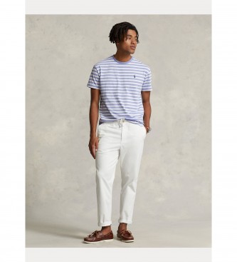 Polo Ralph Lauren Blue, White Striped T-shirt