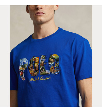 Polo Ralph Lauren Sezonska majica modra