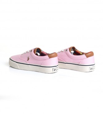 Ralph Lauren Keaton Pony slippers pink