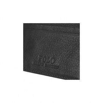 Ralph Lauren Portafoglio in pelle Multi CC-Card Case nero