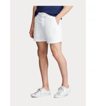 Polo Ralph Lauren Shorts Twill Prepster Stretch branco