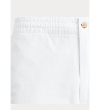Polo Ralph Lauren Shorts Twill Prepster Stretch branco
