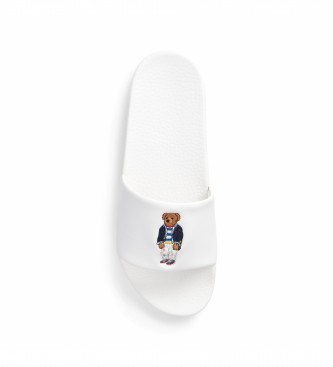Ralph Lauren Flip-flops Polo Slide branco 