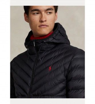 Polo Ralph Lauren Faltbare wasserabweisende Jacke schwarz