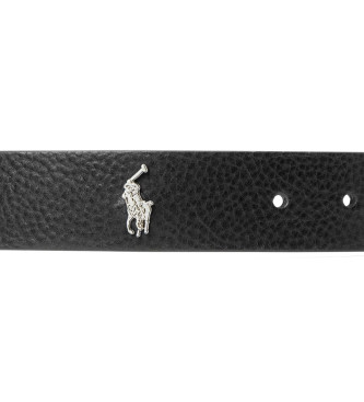Polo Ralph Lauren Leather Belt Black leather