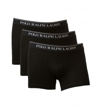 Polo Ralph Lauren Pack de 3 Bxers Classic negro