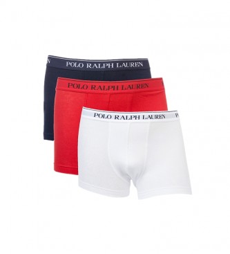 Polo Ralph Lauren Pack of 3 Classic boxer shorts navy, red, white