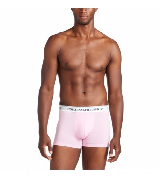 Polo Ralph Lauren Lot de 3 Boxers Classic Trunk vert, bleu, rose