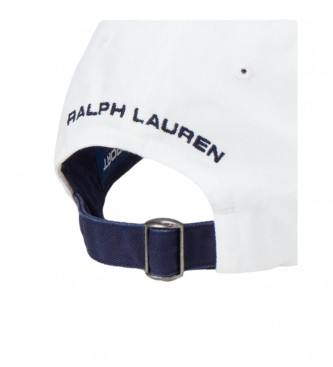 Ralph Lauren Casquette en sergé blanc