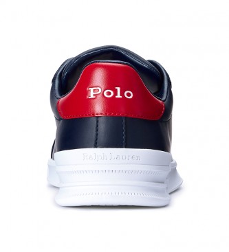 Polo Ralph Lauren Tnis de couro Heritage Court II da Marinha