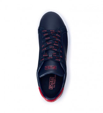 Polo Ralph Lauren Tnis de couro Heritage Court II da Marinha