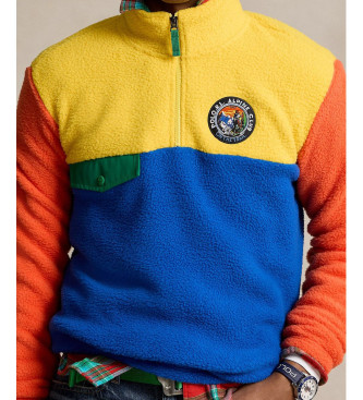Polo Ralph Lauren Brushed fleece jumper yellow, blue
