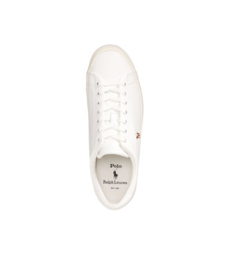 Polo Ralph Lauren Lonwoord leather trainers white