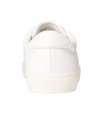 Polo Ralph Lauren Lonwoord leather trainers white