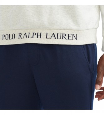 Polo Ralph Lauren Felpa grigia homewear Crew-Crew
