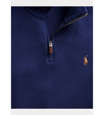 Ralph Lauren Estate-Rib navy sweater