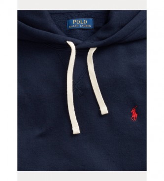 Ralph Lauren Sweat-shirt à capuche en polaire RL Navy