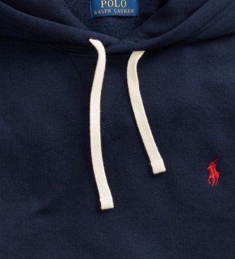 Polo Ralph Lauren Bluza polarowa z kapturem RL Navy