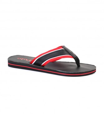 Polo Ralph Lauren Flip-flops black, red