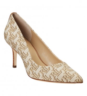 Polo Ralph Lauren Zapato de saln Lanette de jacquard beige