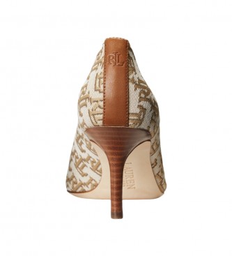 Polo Ralph Lauren Zapato de saln Lanette de jacquard beige