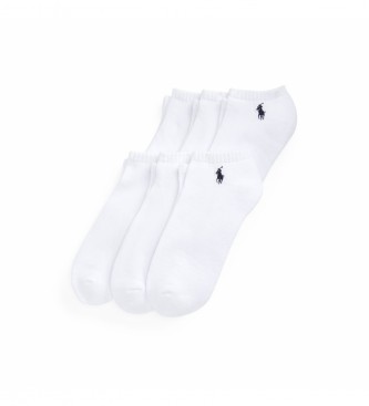 Polo Ralph Lauren Pakke med 6 par hvide sokker