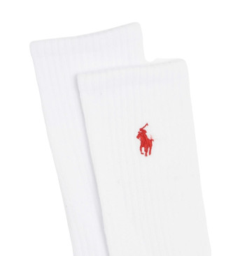 Polo Ralph Lauren Confezione da 6 paia di calzini bianchi misti