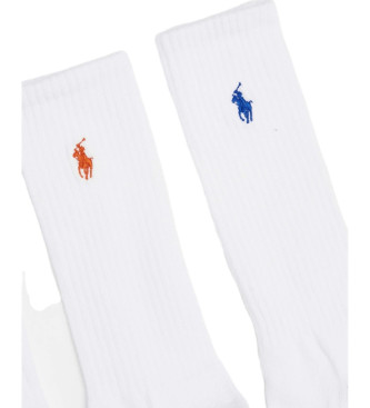 Polo Ralph Lauren Confezione da 6 paia di calzini bianchi misti