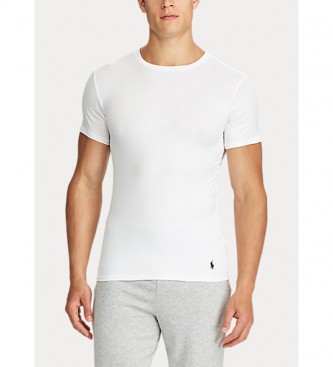Ralph Lauren Pack de 2 Camisetas Classic Crew Undershit blanco