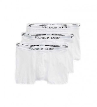 Polo Ralph Lauren Lot de 3 boxers Blanc classique