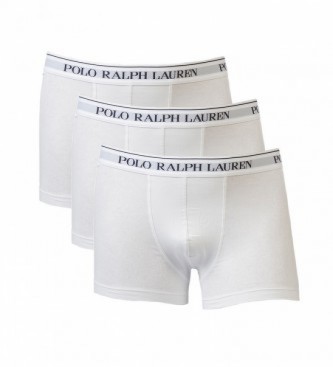 Polo Ralph Lauren Lot de 3 boxers blancs Classic