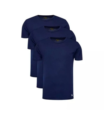 Polo Ralph Lauren Frpackning med 3 bl t-shirts