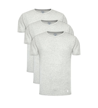 Polo Ralph Lauren Pack de 3 camisetas gris