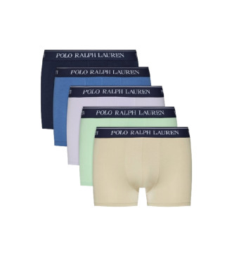 Polo Ralph Lauren Packung mit 5 einfarbigen Boxershorts 
