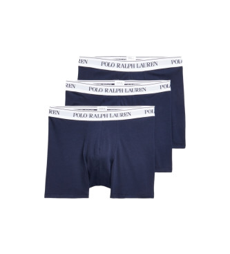 Polo Ralph Lauren Packung mit drei blauen Boxershorts