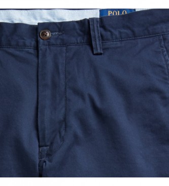 Polo Ralph Lauren Pantalon plat bleu marine