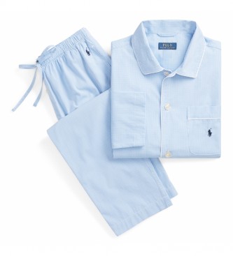 Ralph Lauren Pyjama deux-pièces bleu