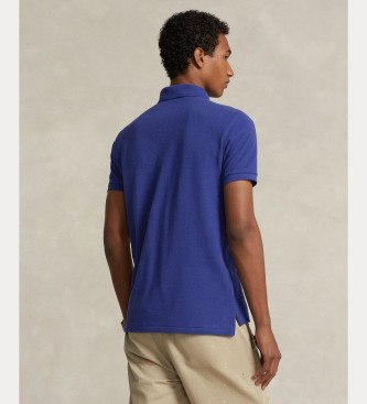 Polo Ralph Lauren Einfaches blaues Poloshirt