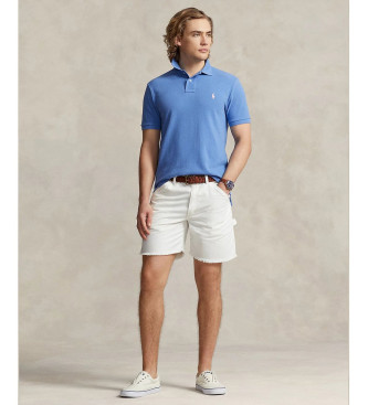 Polo Ralph Lauren Einfaches blaues Poloshirt