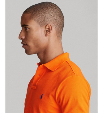 Polo Ralph Lauren Basic orange polo shirt