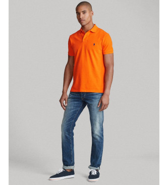 Polo Ralph Lauren Podstawowa pomarańczowa koszulka polo