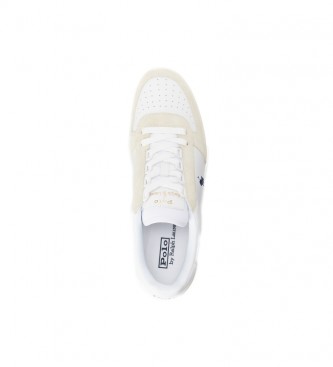Ralph Lauren Court leather sneakers white