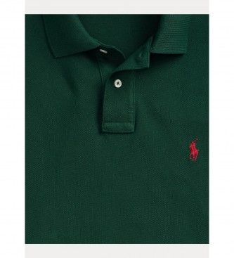 Polo Ralph Lauren Aangepaste Slim Mesh Polo groen